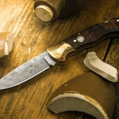 Discount 😀 Best deal 😍 Böker - Manufaktur Soligen Mokume Walnut Damascus 110166DAM 🥰 🥰 -Fixed Blade Knives Sales boker manufaktur soligen mokume walnut damascus 110166dam. . .