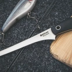 Deals 🎁 New 💯 Böker - Manufaktur Soligen Saga Fillet Knife Fish & Hunt 133282 ⭐ 👍