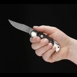 Brand new 🔔 Best deal 🌟 Böker - Manufaktur Soligen Scout Ebony Damascus 112123DAM 🌟 ⭐