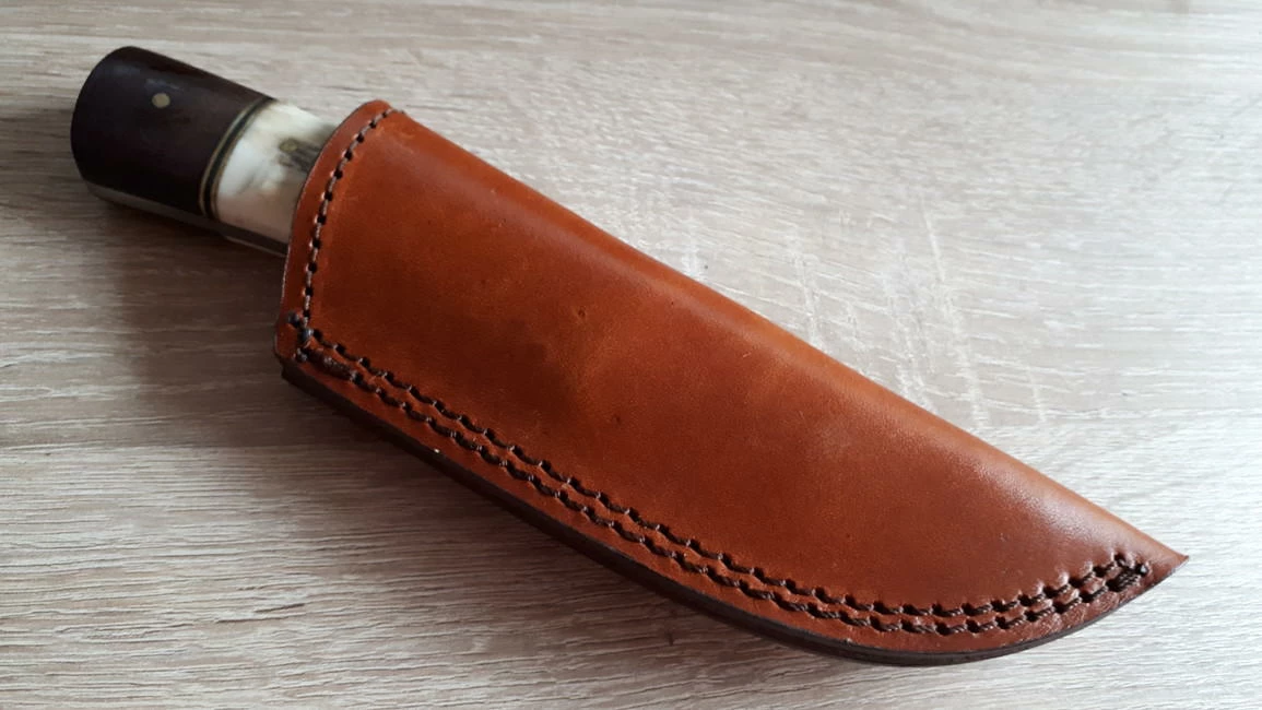 Best Sale 😉 Buy 😉 Damascus Fixed Blade Stag and Wood 👍 🎉 5 Best Sale 😉 Buy 😉 Damascus Fixed Blade Stag and Wood 👍 🎉 - Image 5