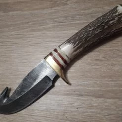 Budget 🛒 Best deal 🤩 Damascus Guthook Skinner 🤩 ⭐ -Fixed Blade Knives Sales damascus guthook skinner. 86