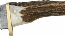 New 💯 Outlet 👍 Damascus Long Horn Hunter ⭐ ⭐