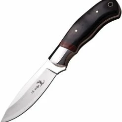 New 🥰 Coupon ✨ Elk Ridge Fixed Blade Black Pakkawood ER565BW ❤️ 🛒