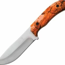 Hot Sale ⭐ Buy ⭐ Elk Ridge Fixed Blade Orange Camo ER543OC 🌟 👍