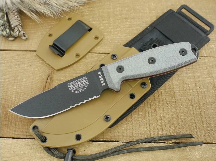 Budget π Flash Sale π ESEE Model 4 Stainless Serrated π π₯° 1 Budget π Flash Sale π ESEE Model 4 Stainless Serrated π π₯°