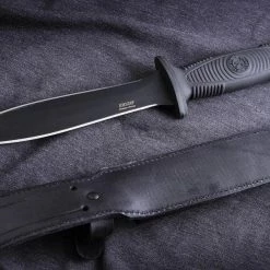 Outlet 🔥 Best reviews of 🎁 Kizlyar Cerber Black 🔔 🧨 -Fixed Blade Knives Sales kizlyar cerber black 3