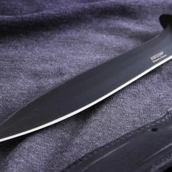 Outlet 🔥 Best reviews of 🎁 Kizlyar Cerber Black 🔔 🧨 -Fixed Blade Knives Sales kizlyar cerber black 5