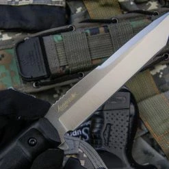 Wholesale 💯 Outlet 🔥 Kizlyar Supreme Aggressor AUS8 SW ✔️ 🔥 -Fixed Blade Knives Sales kizlyar supreme aggressor aus8 sw 3 88