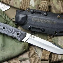 Flash Sale 😉 Best Sale 🛒 Kizlyar Supreme Enzo AUS8 Satin 🛒 👏 -Fixed Blade Knives Sales kizlyar supreme enzo aus8 satin