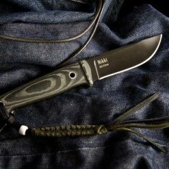 Best Sale 🛒 Budget 😍 Kizlyar Supreme Nikki AUS8 Black Titanium 🌟 ✨ -Fixed Blade Knives Sales kizlyar supreme nikki aus8 black titanium 62