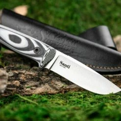 Cheapest 😀 Best Sale ⌛ Kizlyar Supreme Santi AUS8 LSW G10 Leather Sheath ⭐ 👍