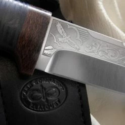 Cheap 🎉 Best Sale 😀 Knife AIR BERKUT leather 🛒 👍 -Fixed Blade Knives Sales noz air berkut leather 4