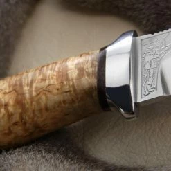 Cheapest 🤩 Promo ⭐ Knife AIR EGER birch 🥰 🧨 -Fixed Blade Knives Sales noz air eger birch 4
