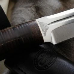 Flash Sale 🔔 Best reviews of 👏 Knife AIR SELIGER leather 🌟 🤩 -Fixed Blade Knives Sales noz air seliger leather 4