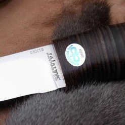 Best Sale 🛒 New 💯 Knife AIR SLEDOPYT leather 🛒 🔔 -Fixed Blade Knives Sales noz air sledopyt leather...