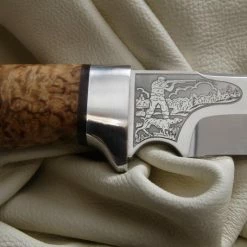 Coupon 😀 Brand new 🎉 Knife AIR ZLATOUST birch 😀 🔥 -Fixed Blade Knives Sales noz air zlatoust birch 4