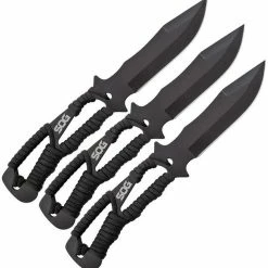 Cheap 🎉 Promo 🌟 SOG Three Piece Throwing Knife Set SOGF041TNCP 🤩 ✔️ -Fixed Blade Knives Sales sog three piece throwing knife set sogf041tncp.