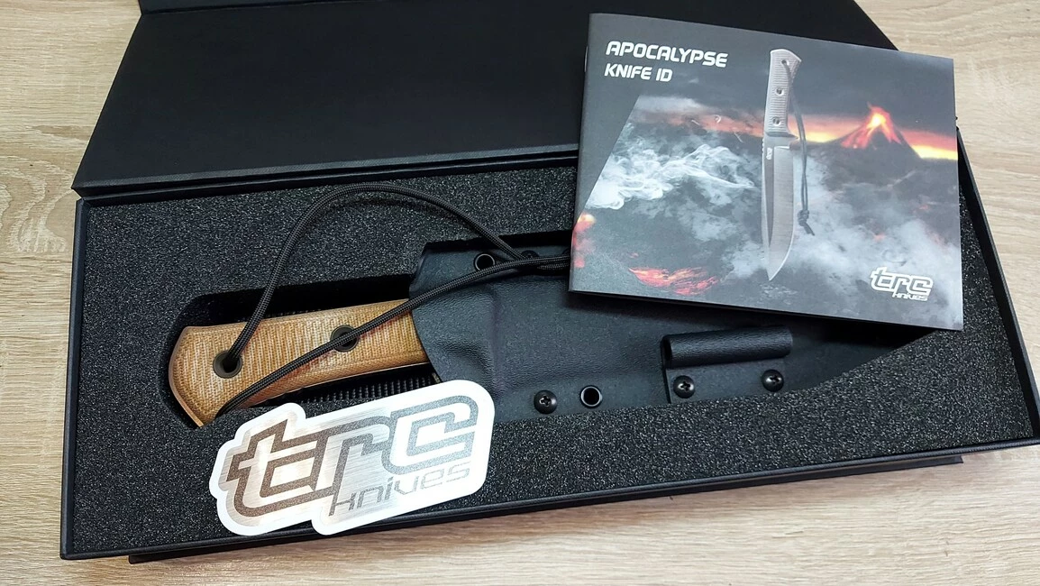 Hot Sale π Top 10 π TRC Knives Apocalypse Elmax Apo Finish/Kydex natural π π 7 Hot Sale π Top 10 π TRC Knives Apocalypse Elmax Apo Finish/Kydex natural π π - Image 7