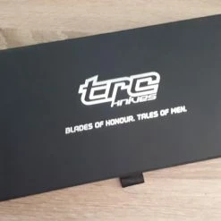 Discount ⭐ Cheap 🔥 TRC Knives South Pole Black Canvas Micarta/ Kydex ⭐ 🌟 -Fixed Blade Knives Sales trc knives south pole black canvas micarta kydex 4